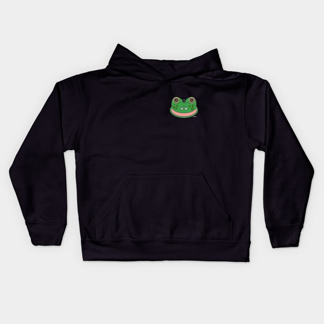 Funky Frog Kids Hoodie by HYDA